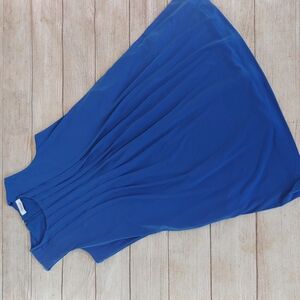 CALVIN KLEIN COBALT BLUE SWING DRESS SIZE 4